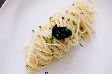 Creamy angel hair pasta & meatballswho needs a cape. Monthly Chef's Pick #1 - Cold Truffle Angel Hair Pasta ...