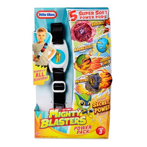 Little tikes mighty blasters spray blaster toy blaster sprays water with 3 soft power pods for kids ages 3 years and up. Little Tikes My First Mighty Blasters Pas Na Naboje Kule ...