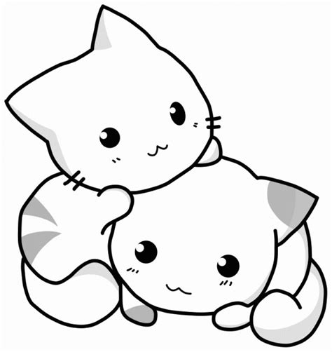 Download 25 of our best kitten and cat sheets to color. Cute Animal Coloring Pages - Best Coloring Pages For Kids