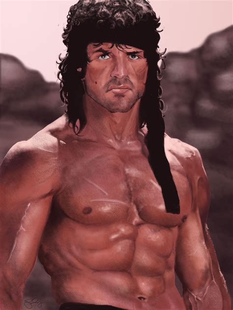 Sylvester enzio stallone) has established worldwide recognition as an actor, writer and director since he played the title role in his own screenplay of rocky. Rambo by JonathanGragg on DeviantArt
