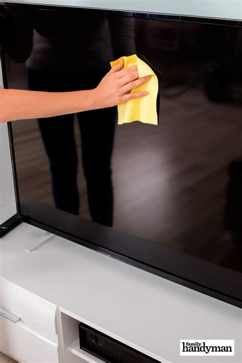 While this will likely take care of any surface lint, it may not be enough to remove oil or dirt. How to Clean a TV Screen | Clean tv screen, Clean flat ...