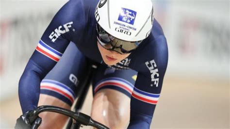 Pour la vitesse et le keirin féminins, mathilde gros sera sans grande. Cyclisme sur piste. Mathilde Gros sacrée championne de ...