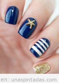 Tus uñas náuticas perfectas, pero aun así, queremos recordarte lo genial que las uñas náuticas podemos optar por decoraciones con rayas azul marino y blancas o rojas y. Uñas marineras: Tus Uñas Náuticas Perfectas - Uñas pintadas