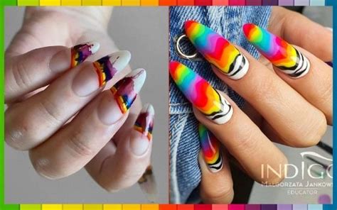 When you look at the photo, there is a feeling of connection with the talent. The Best Rainbow Nails For Pride Month - KAYNULI