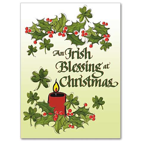 Handmade irish blessing for the home. The Irish Candle of Christmas: Irish Christmas Collection