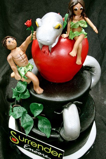 Choose your favorite strang paintings from 612 available designs. Adam & Eve themed design | Gorgeous cakes, Cake decorating, Adam and eve