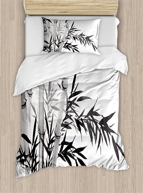 You can read reviews about bamboo comforter cover, bamboo king comforter, bamboo duvet comforter and many more on bamboo reviews. Ambesonne Bamboo Duvet Cover Set Twin Size, Bamboo Tree ...