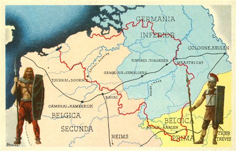 Roman province which was created by splitting gallia belgica in 297. The Illustrated History of Belgium -The Roman Provinces ...