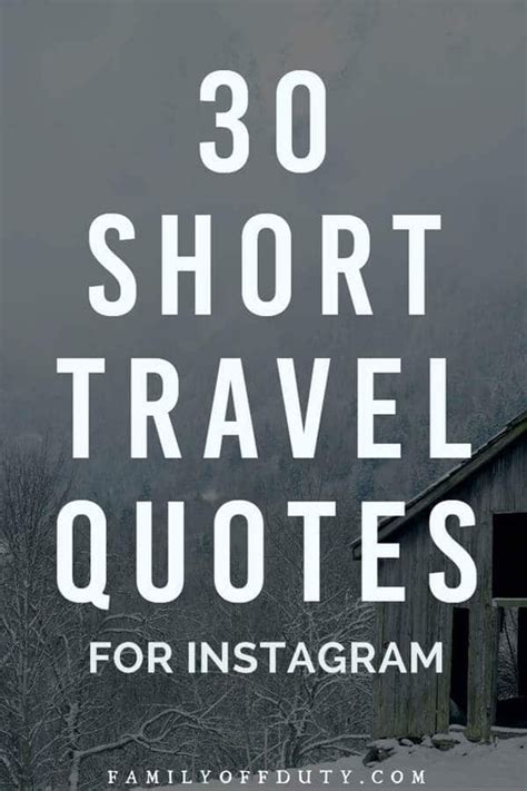 Best Short Travel Quotes (30 Powerful Short Quotes About ...