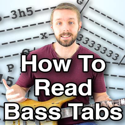 An easy explanation of how to read bass tab, including example bass lines and melodies in tab. Bass Tabs: Everything You Need To Know To Get Started