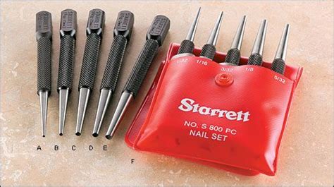 At 5startool we carefully select fine woodworking tools that we believe offer the optimum balance of. Starrett® Nail Sets - Lee Valley Tools | Nail sets ...