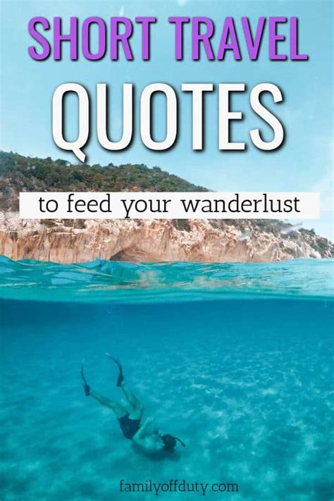 Best Short Travel Quotes (30 Powerful Short Quotes About ...