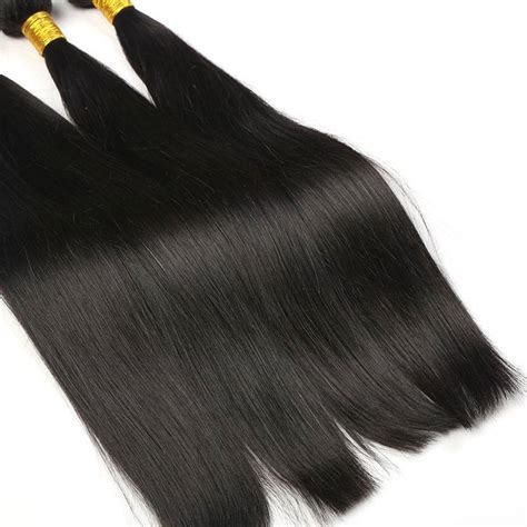 To get silky smooth hair, reduce how often you shampoo your hair, since shampoo strips away its natural oils. Silky Smooth Human Hair Straight Hair Bundles Weaving ...