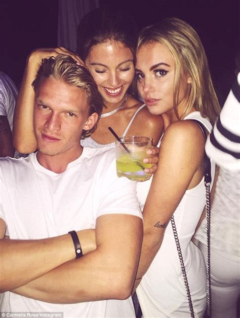 And after a long hot day, what more to ice things up then a nail biting fuck. Cody Simpson seen with Maxim's Carmella Rose after Gigi ...