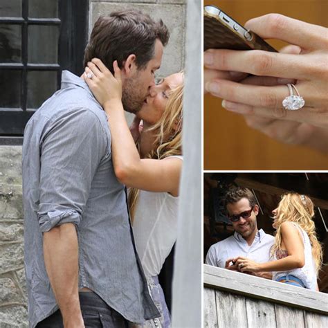 Blake and ryan, who starred together in the 2011 film the green lantern, have been romantically linked for nearly a year. Blake Lively's Wedding and Engagement Ring | POPSUGAR ...