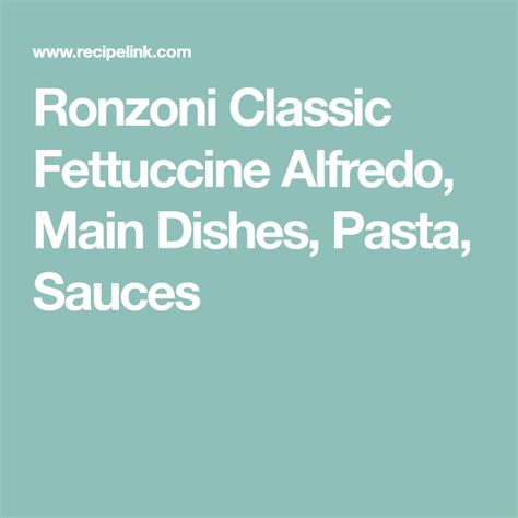 Covering greetings cards, gift wrap, fabrics, kids design, wallpaper, stationery and more. Ronzoni Classic Fettuccine Alfredo, Main Dishes, Pasta ...