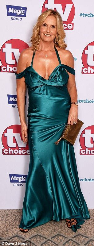 Braless Penny Lancaster stuns at TV Choice Awards | Daily ...
