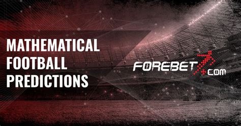 The player's bet is whether there will be more or less than the number of goals quoted. Football Predictions | Today Forebet Mathematical Free Tips