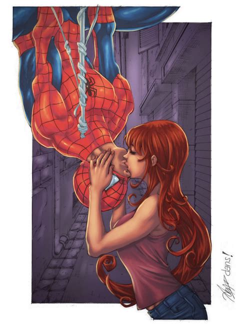 Miraculous ladybug kiss miraculous ladybug fanfiction adrian and marinette adrien y marinette comics ladybug meraculous ladybug cat noir drawing base otaku. Spider-Man and MJ - colored by nursury0 on DeviantArt