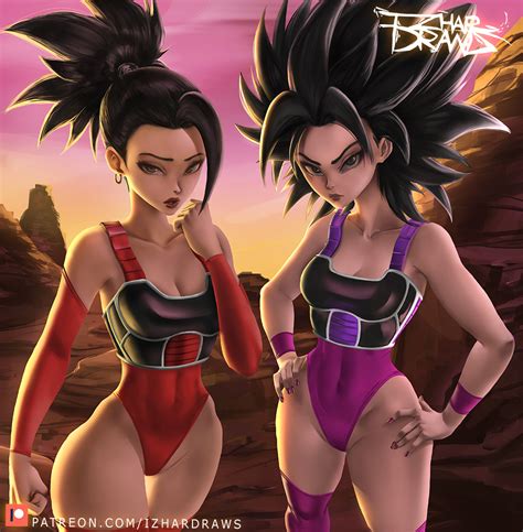 What makes him unique isn't his power, it's his look and mentality. Dragon Ball Super - Kale and Caulifla (variant 1) by ...