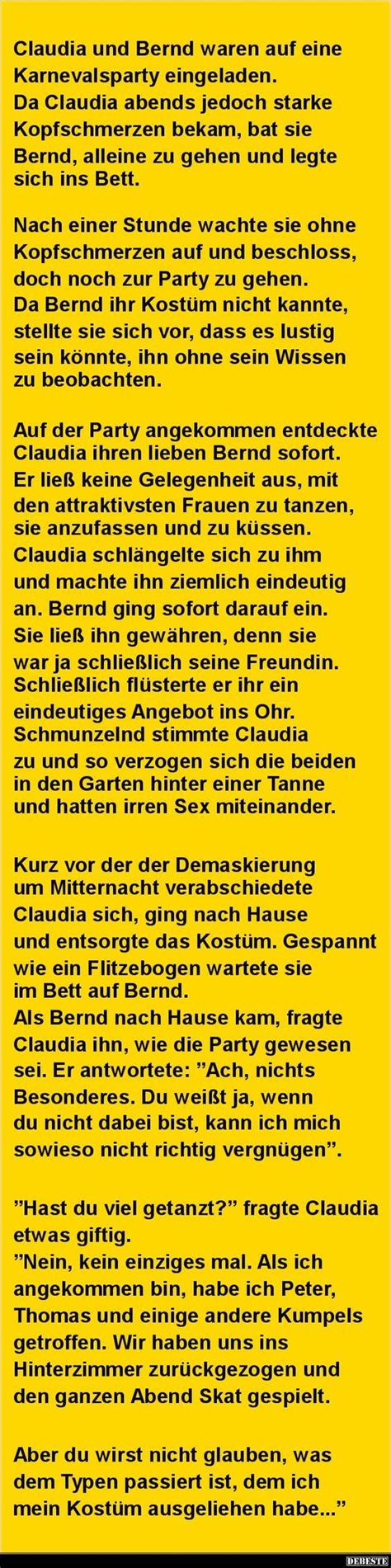 Pärchen auf Karnevalsparty.. (mit Bildern) | Witzige ...