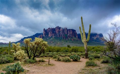 My overall experience was extremly pateint in kindness. Stormy day over Superstition Mountains, AZ (Lost Dutchman ...