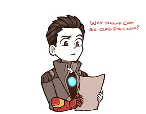 Check out marvel avengers academy on the official site of marvel entertainment! tony stark is very gay for steve rogers | Tumblr