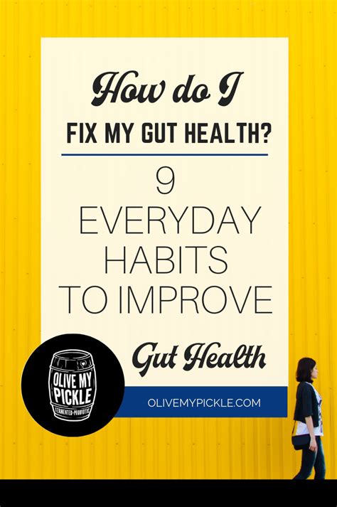 How Do I Fix My Gut? Nine Everyday Habits To Improve Gut ...