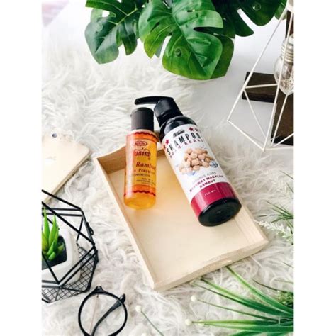 The item has been added to your shopping cart.  SET  Shampoo Buah Keras & Tonik Rambut | Shopee Malaysia