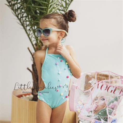 Make sure the room is comfortably warm so your baby doesn't get. Open back swimsuit girls blue baby girl swimwear beach ...