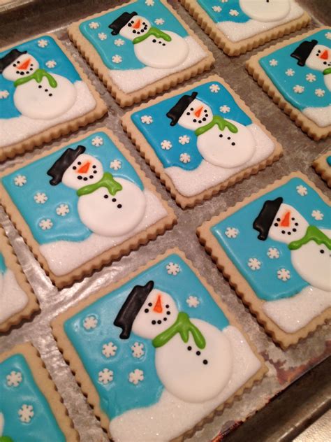 Sep 30, 2020 · transform your christmas table with these sophisticated table setting ideas. "Let It Snow" Decorated Snowman Cookies | Snowman cookies ...