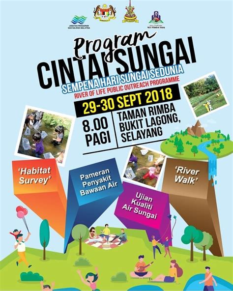 Tahukah anda pari sungai kini jarang ditemui dan hanya membiak di sekitar kawasan kuala selangor. 20+ Inspirasi Poster Sayangi Sungai Kita - Alauren Self