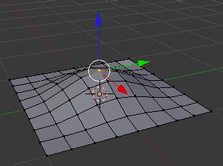 blenderメモ: プロポーショナル変形