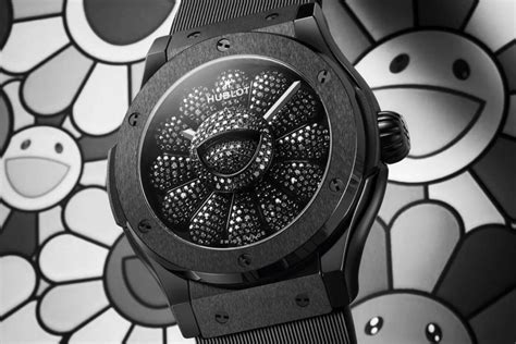 The watch's conceit is, not only 200 are slated for production, each priced at £22,600. Hublot Releases Classic Fusion Takashi Murakami All Black ...