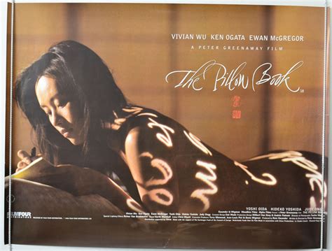 What's your next favorite movie? Pillow Book (The) - Original Cinema Movie Poster From ...