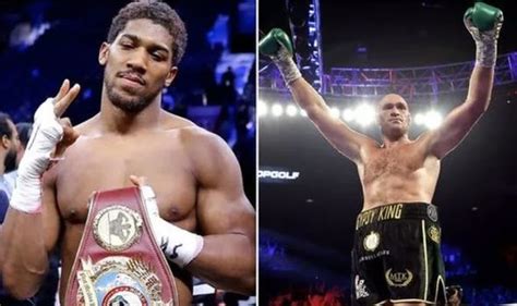 *oh!* tyson fury says he knocksout anthony joshua inside. Anthony Joshua vs Tyson Fury tipped to take place in 'late ...
