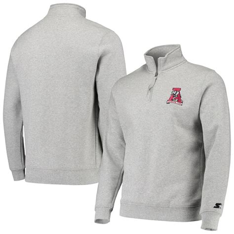 Download Men's Starter Gray Alabama Crimson Tide Heisman Quarter ...