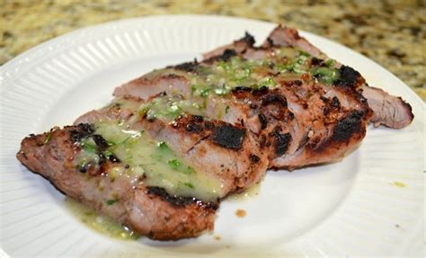 1 tbsp grated lemon rind. Garlic-Lime Grilled Pork Tenderloin Steaks ATK My year with Chris | Tenderloin steak, Grilled ...