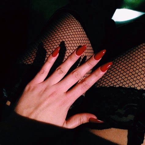 Watch red fishnets finger fuck!! Red talons and fishnets | Red nails, Red lipsticks, Nails
