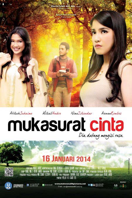 Muka surat cinta (judul asal perempuan mukasurat tujuh) merupakan sebuah filem drama romantik malaysia 2014 arahan pierre andre terbitan metrowealth pictures. Muka Surat Cinta (2014) - Kepala Bergetar Movie