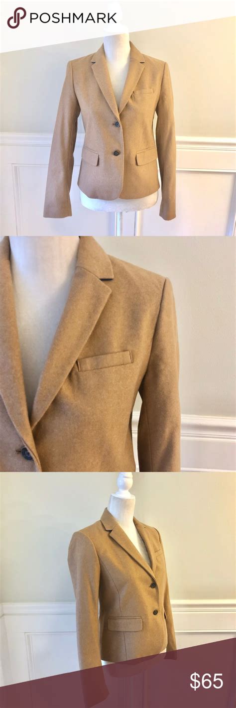 .with this beautiful woollen blazer crafted from an exquisite wool blend with cotton facing and sumptuous twill lining in a timeless and versatile camel, this in a timeless and versatile camel, this blazer is cut to a traditional tuxedo blazer shape with large dropped notch lapels and fitted shoulders. Pin on My Posh Closet