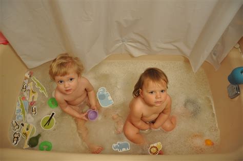 The best thing i did the second time around was to put the baby tub in the big tub for a few times before giving A New Type of Nesting: February 2013