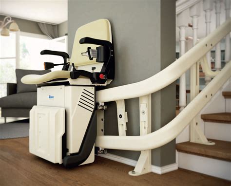 Compact stairlift for narrow stairs steep staircases stannah. Curved Chair Stair Lift — Home Decor