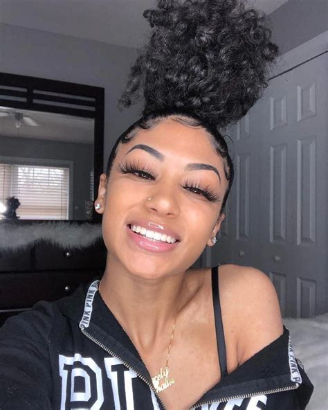 Recent growth projections indicate that instagram will garner the highest percentage of new users in 2020 compared… celly 😆 on in 2020 | Curly hair styles, Edges hair, Baddie ...
