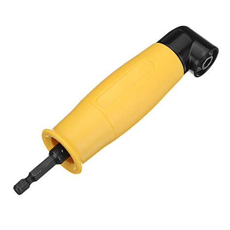 Suitable for electric drill, electric screwdriver, handle. 90 Degree Angled Electric Drill Right Angle Driver ...