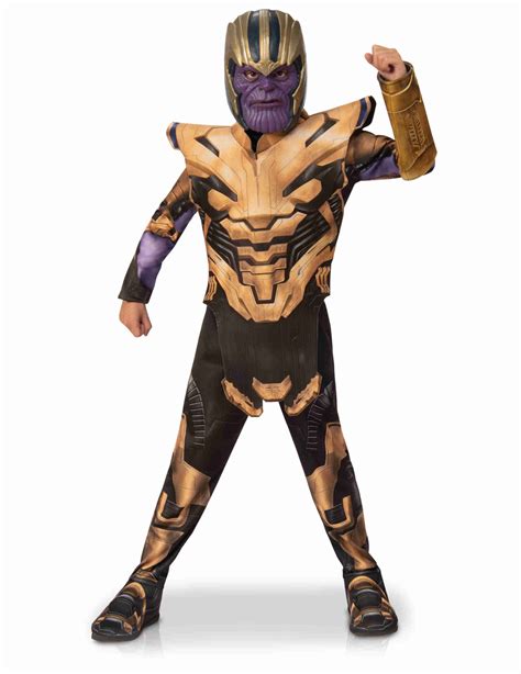 Thanos, the mad titan quests across the universe in search of the infinity stones, intending to use their limitless power for shocking purposes. Avengers Endgame™-Thanos Kinderkostüm lila-braun: Kostüme ...