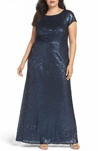  Papell Sequin A Line Gown Plus Size Nordstrom A Line