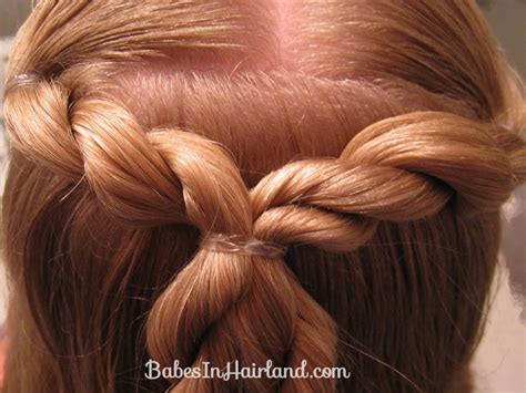 Hairstyles 4 letters, front braid hair makes it look simpler and more stylish. Letter T Hairstyle (4) - Babes In Hairland