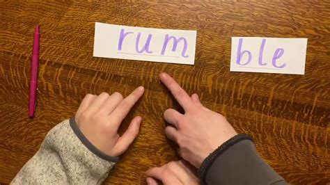 Practicing multisyllabic words can be extremely beneficial exercise when coupled with regular speech therapy. Syllable Segmentation with Multisyllabic Words - YouTube