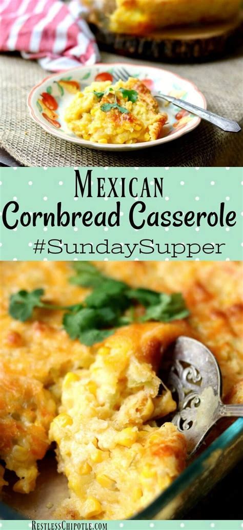 I never came across a recipe that i would say i will make this again … that's until i tried your recipe. Cornbread Casserole Recipe with a Tex-Mex Twist | Mexican ...